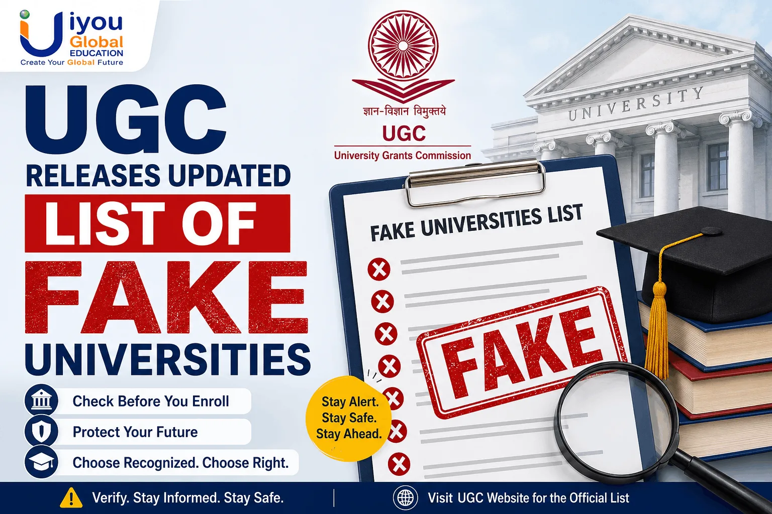 UGC Releases Updated List of Fake Universities