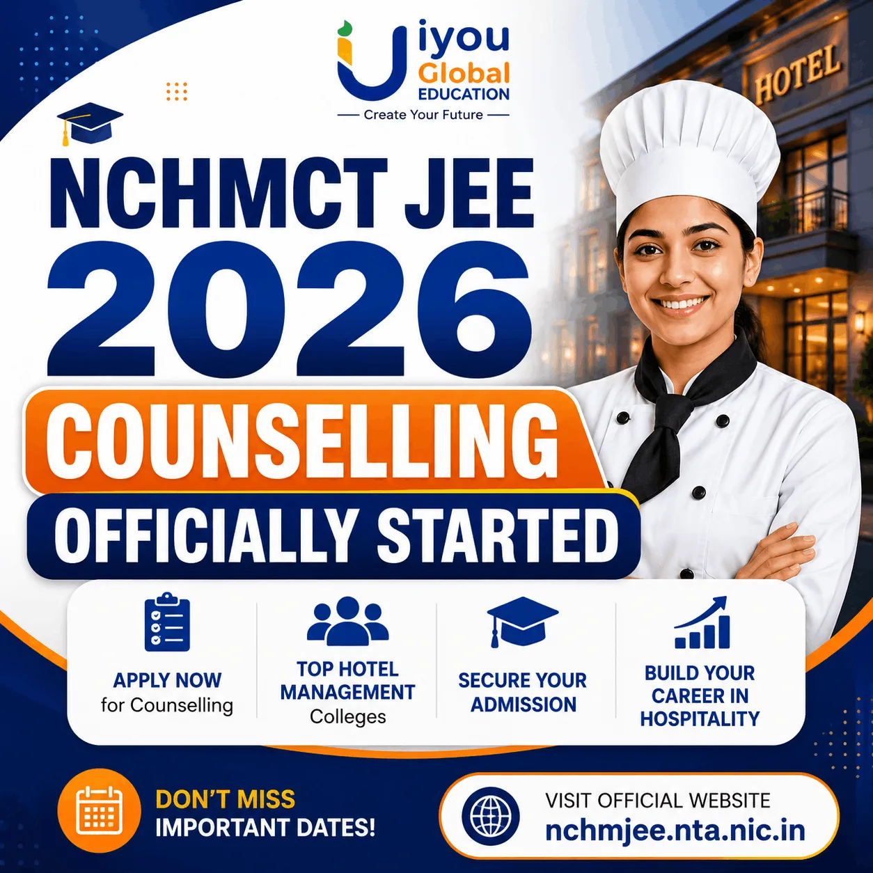 NCHMCT JEE 2026 Counselling Officially Started