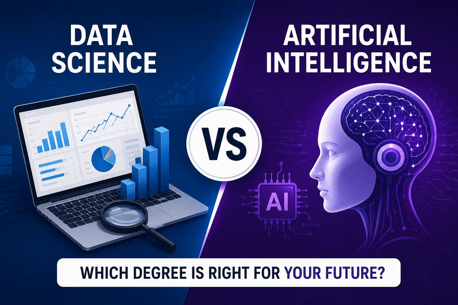 Data Science or Artificial Intelligence: Which Degree Is Right for Your Future?