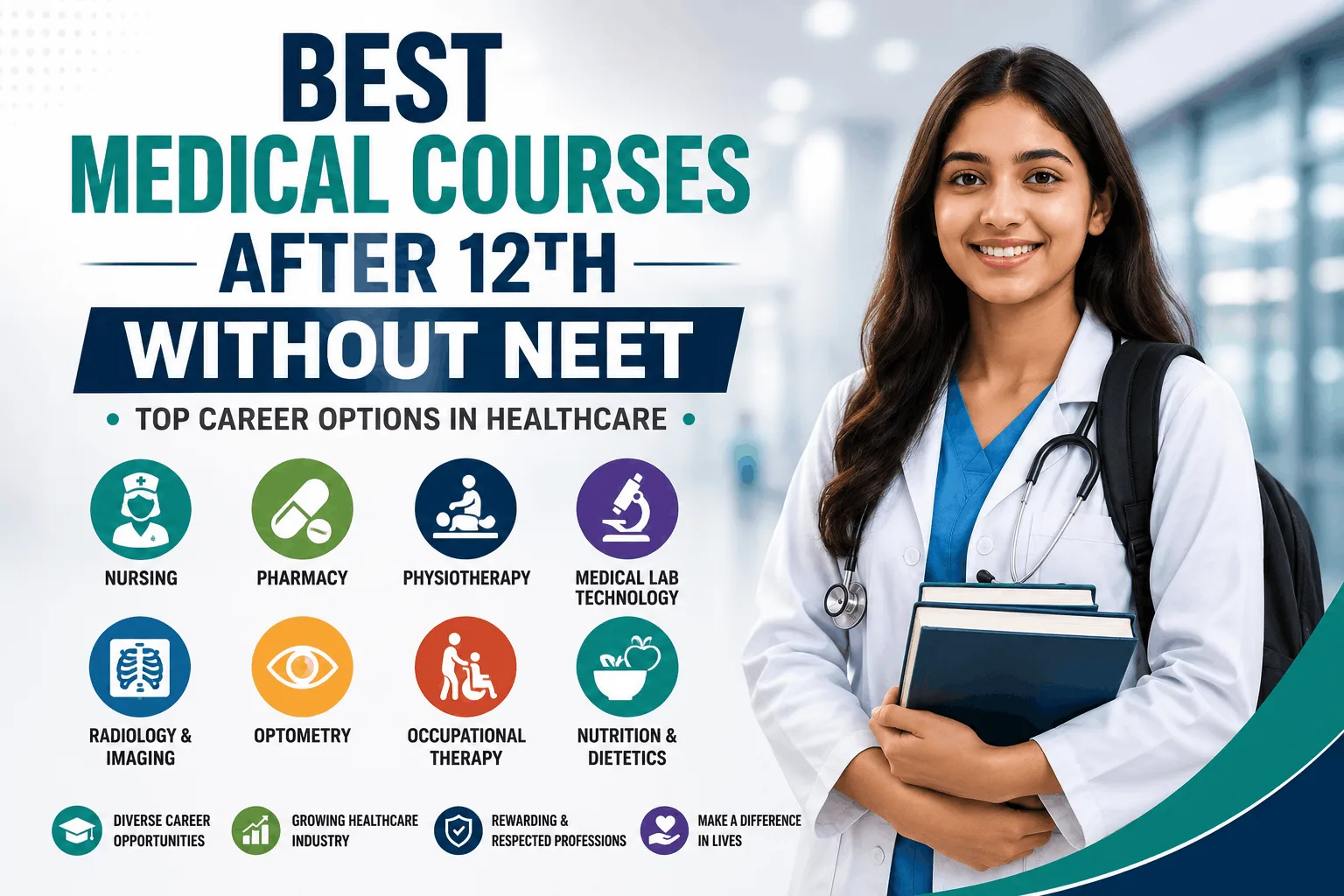 Best Medical Courses After 12th Without NEET: Top Career Options in Healthcare