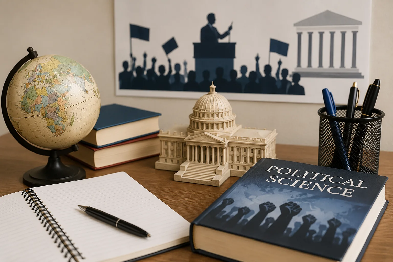 B.A.- Political Science
