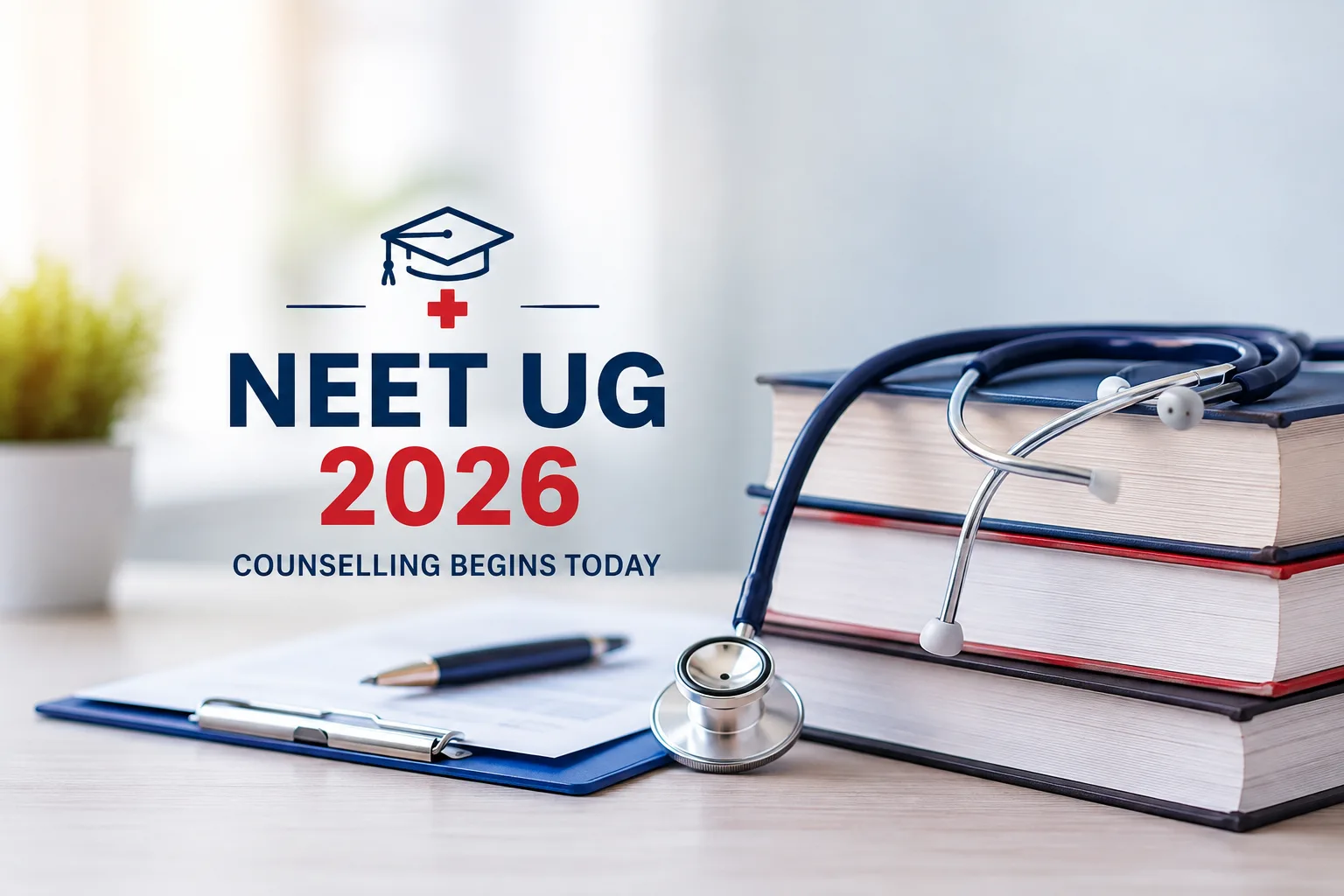NEET UG 2026 Counselling Begins Today: Registration, Schedule, Documents & Complete Process