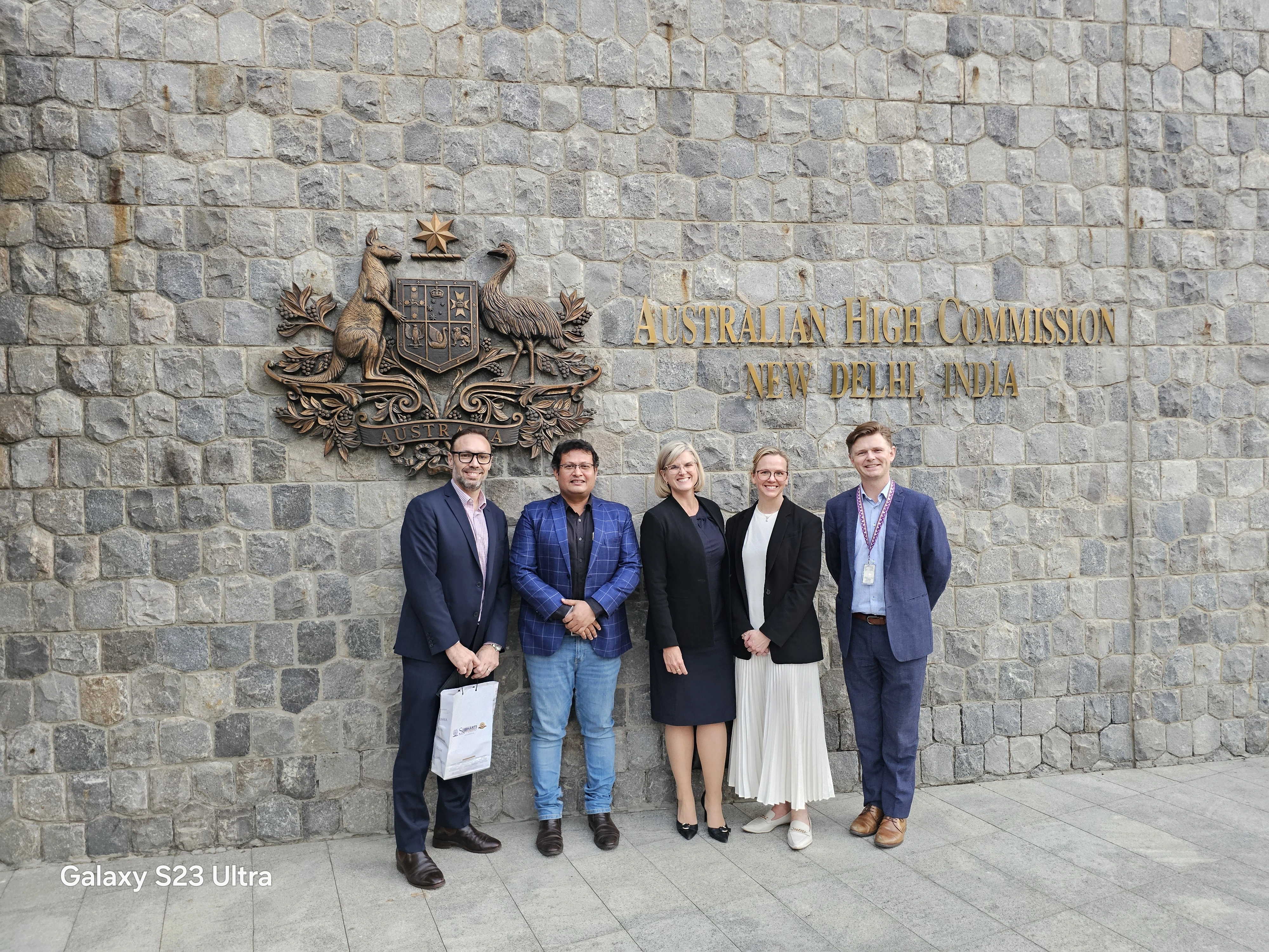 Visit to the Australian High Commission, New Delhi