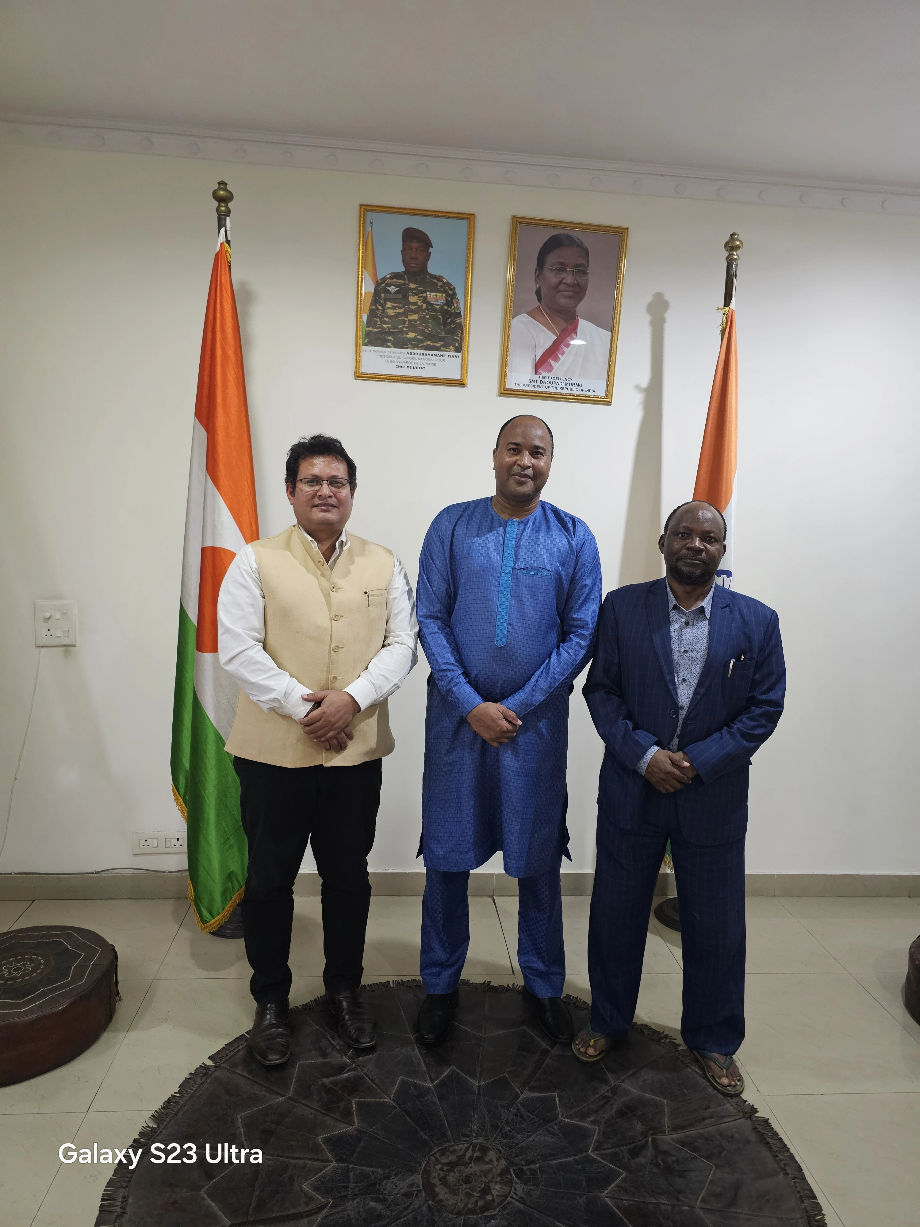 Visit to the Embassy of Niger